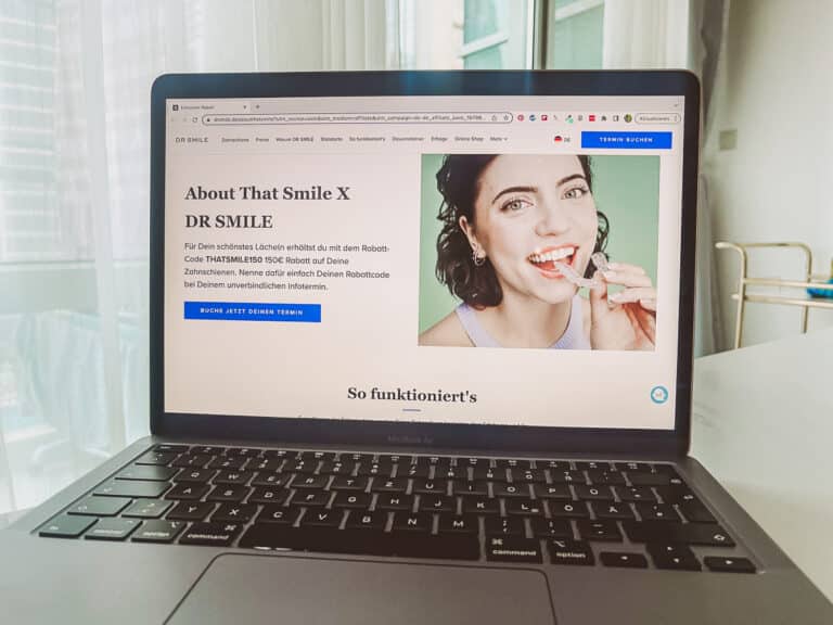 DrSmile Termine buchen im Internet