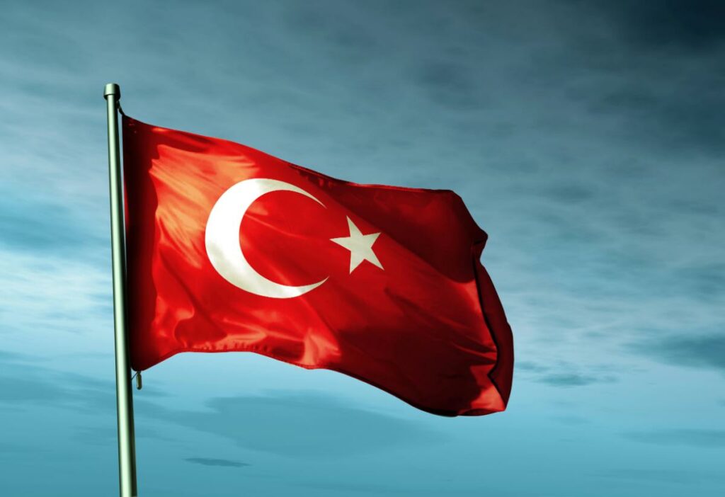 Drapeau de la Turquie